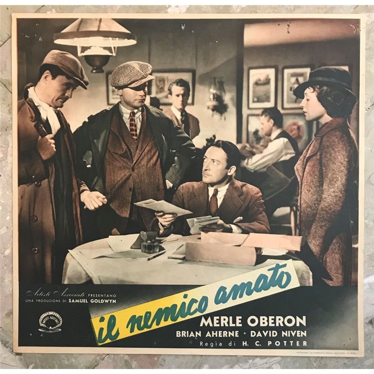 THE BELOVED ENEMY Original cinematographic photo envelope (6)