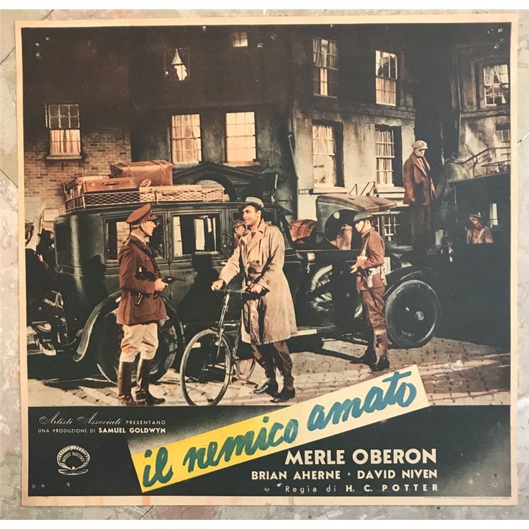 THE BELOVED ENEMY Original cinematographic photo envelope (7)