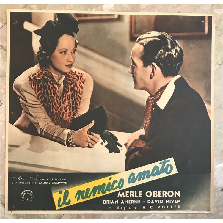 THE BELOVED ENEMY Original cinematographic photo envelope (10)