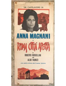 ROMA CITTA' APERTA Locandina cinematografica originale (2)