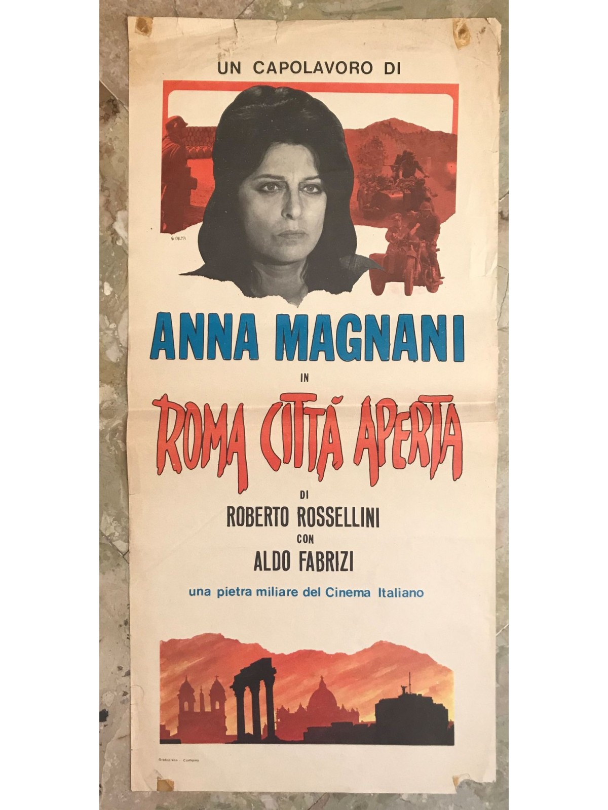 ROME OPEN CITY Original movie poster (2)