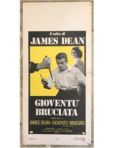 GIOVENTU' BRUCIATA Locandina cinematografica originale