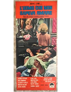 THE MAN WHO DIDN'T KNOW HOW TO LOVE Original movie poster