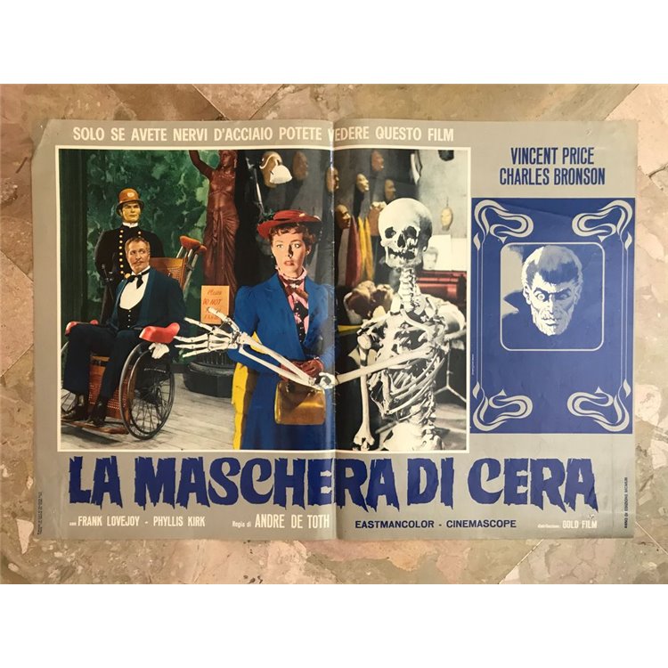 THE WAX MASK Original cinematographic photo envelope