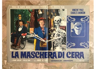 THE WAX MASK Original cinematographic photo envelope