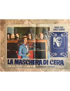LA MASCHERA DI CERA Fotobusta cinematografica originale (2)