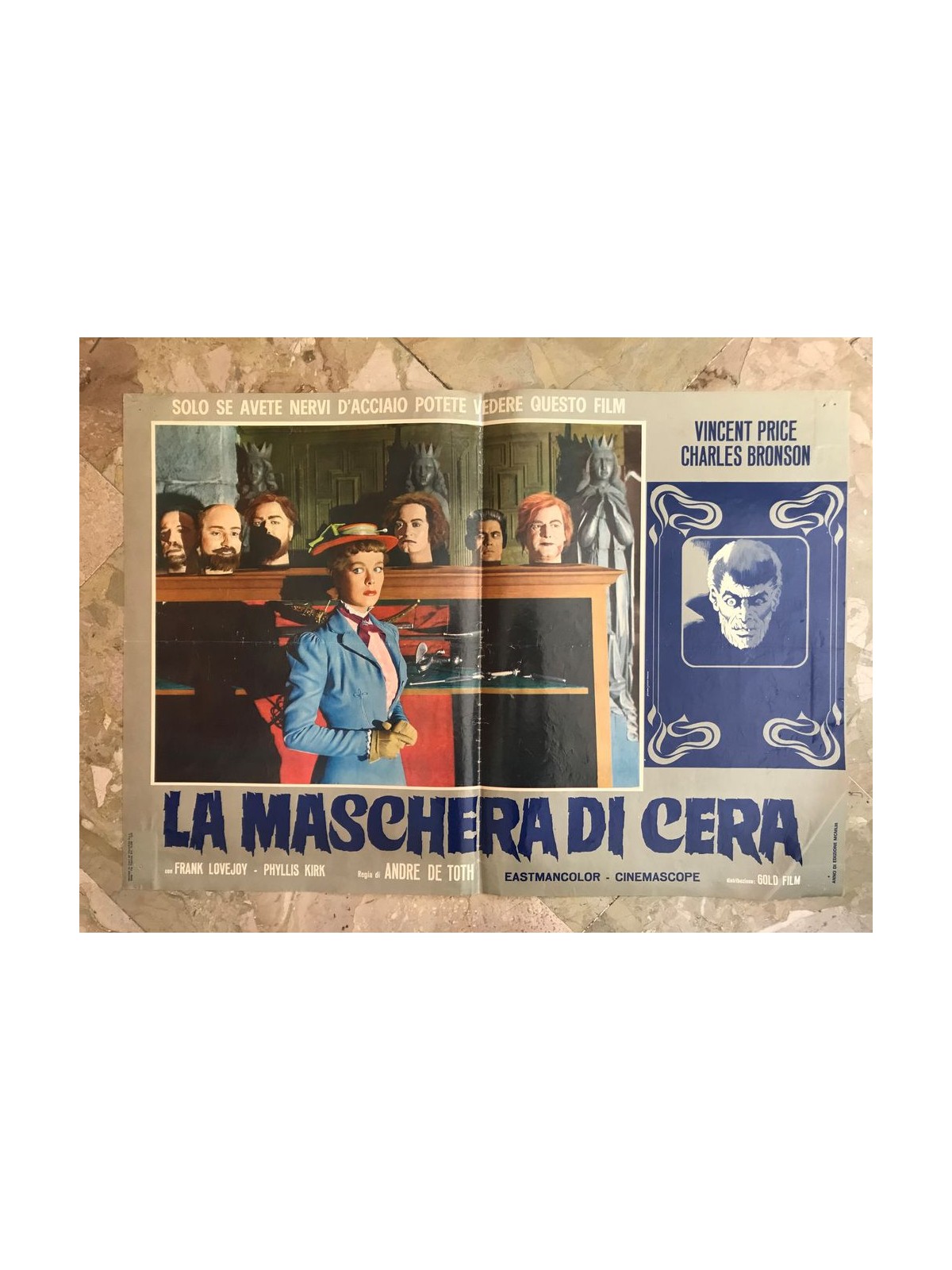 THE WAX MASK Original cinematographic photo envelope (2)