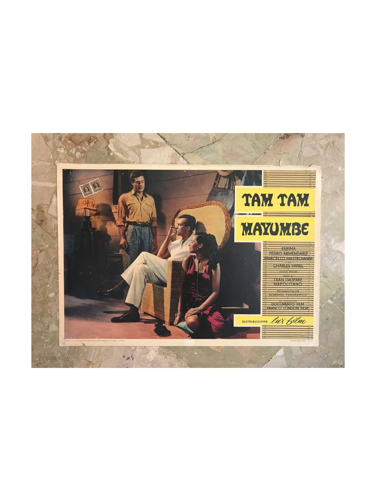 TAM TAM MAYUMBE Original film photobust