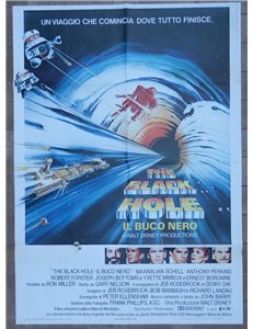 THE BLACK HOLE Manifesto cinematografico originale 2F