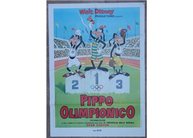 OLYMPIC GOOFY Original Movie Poster 2F