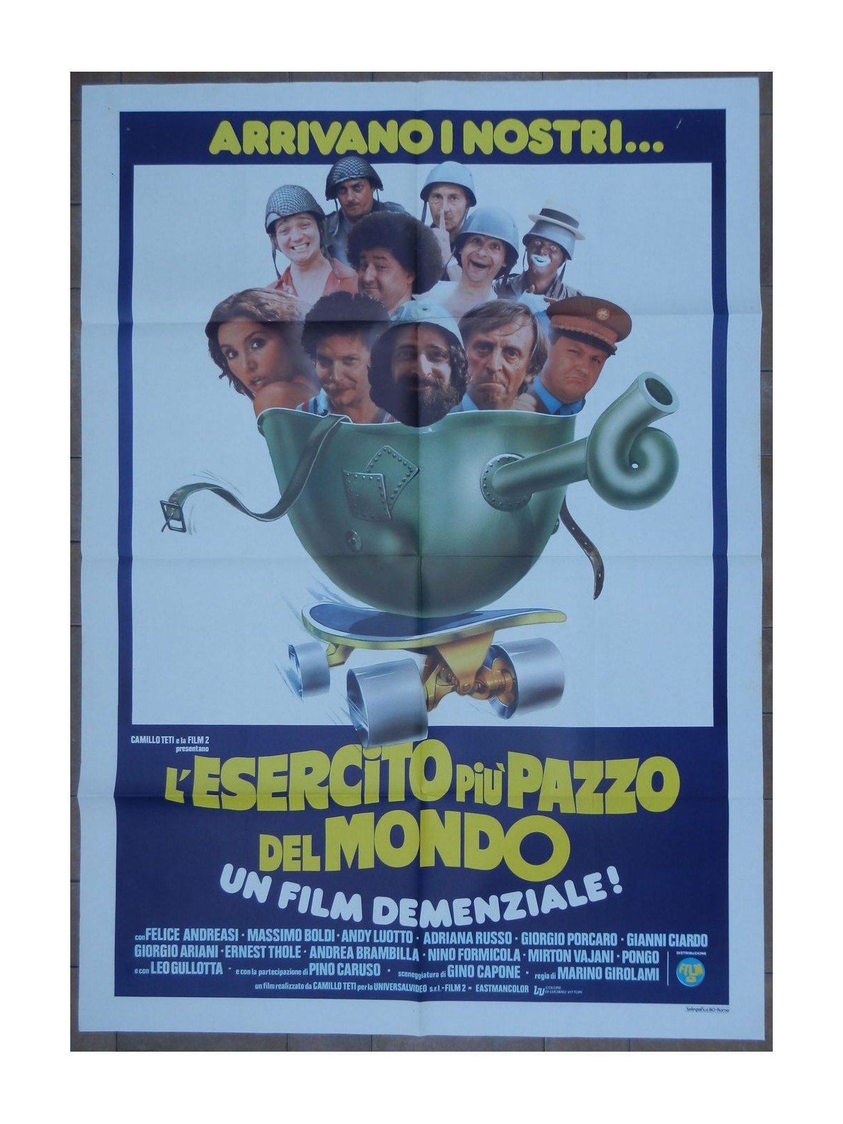 THE CRAZIEST ARMY IN THE WORLD Original Movie Poster 2F