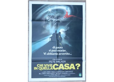 CHI VIVE IN QUELLA CASA? Manifesto cinematografico originale 2F