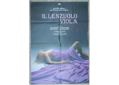 IL LENZUOLO VIOLA Manifesto cinematografico originale 2F