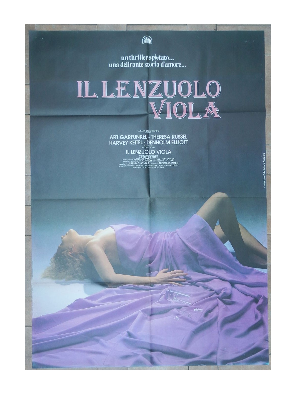 THE PURPLE SHEET Original Movie Poster 2F