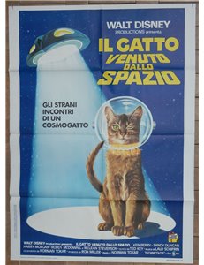 IL GATTO VENUTO DALLO SPAZIO Manifesto cinematografico originale 2F