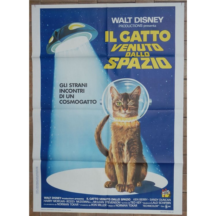 THE CAT FROM SPACE Original Movie Poster 2F