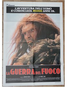 THE WAR OF FIRE Original Movie Poster 2F