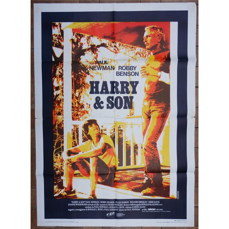 HARRY & SON Manifesto cinematografico originale 2F a