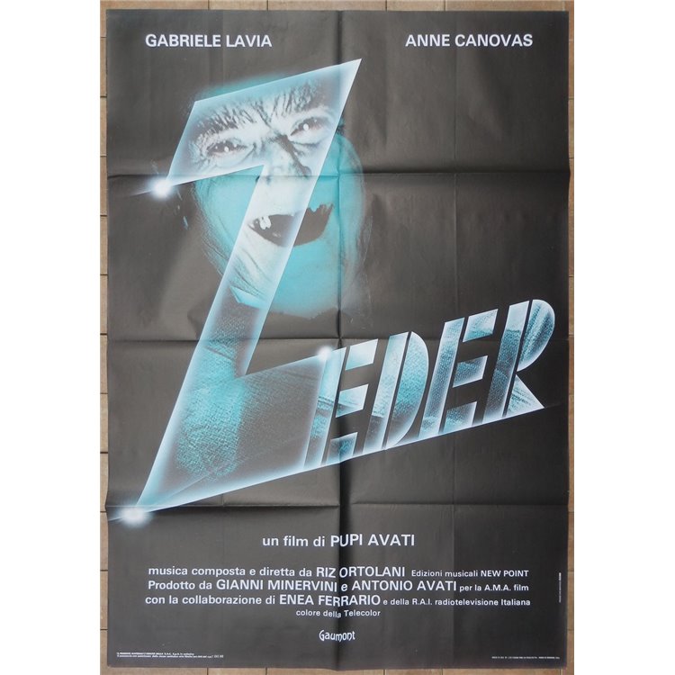 ZEDER Manifesto cinematografico originale 2F