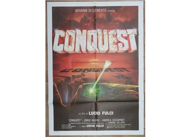 CONQUEST Manifesto cinematografico originale 2F