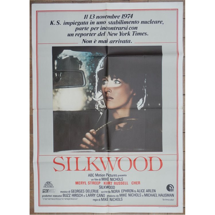 SILKWOOD Manifesto cinematografico originale 2F