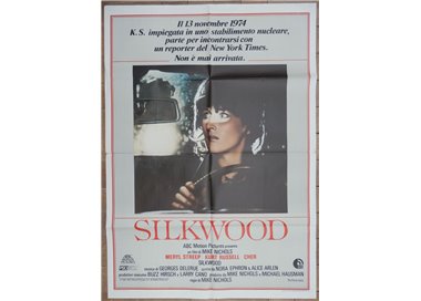 SILKWOOD Manifesto cinematografico originale 2F