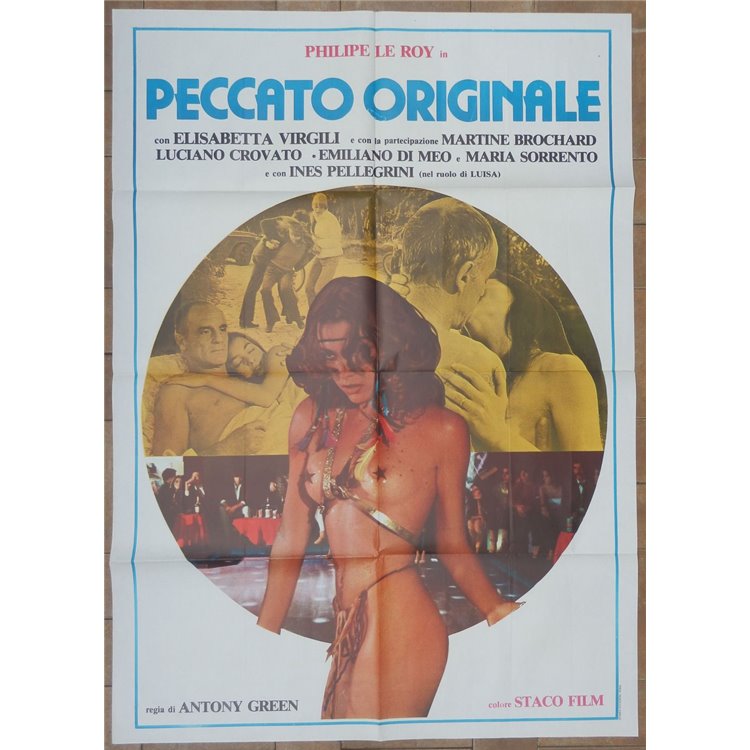PECCATO ORIGINALE Manifesto cinematografico originale 2F