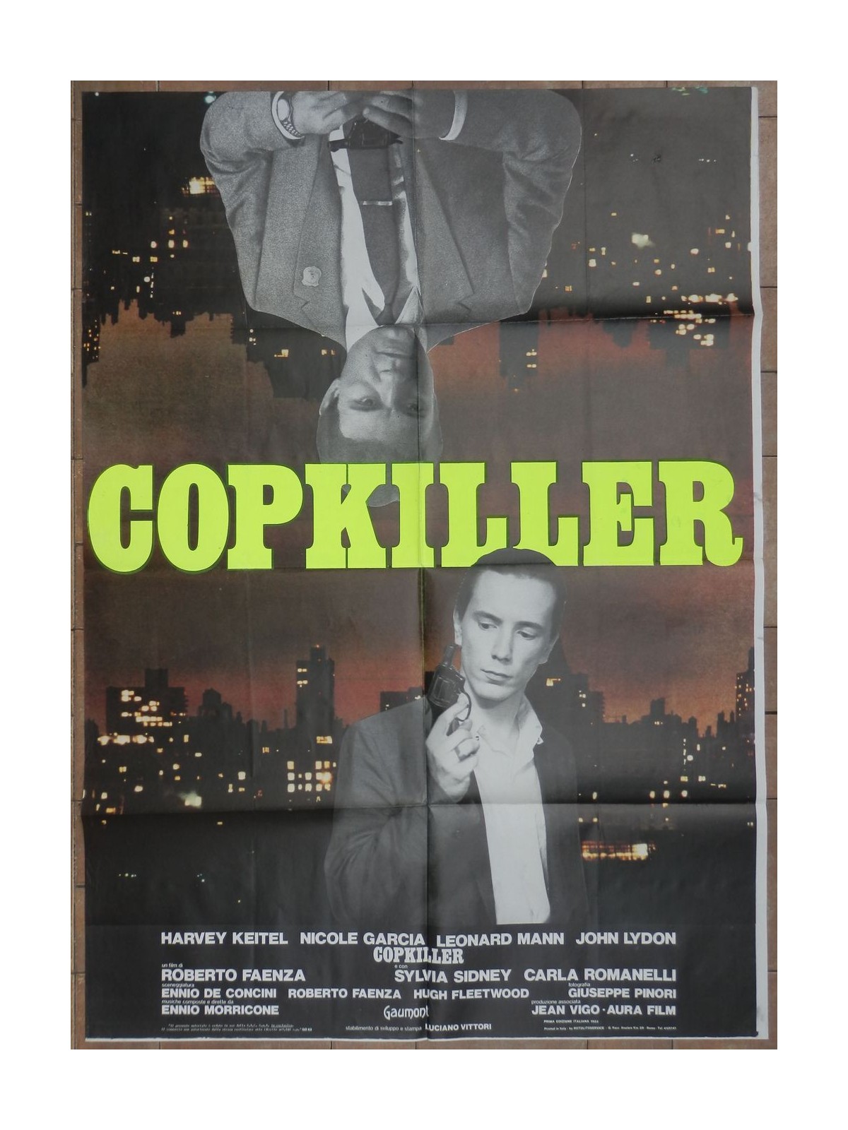 COPKILLER Manifesto cinematografico originale 2F