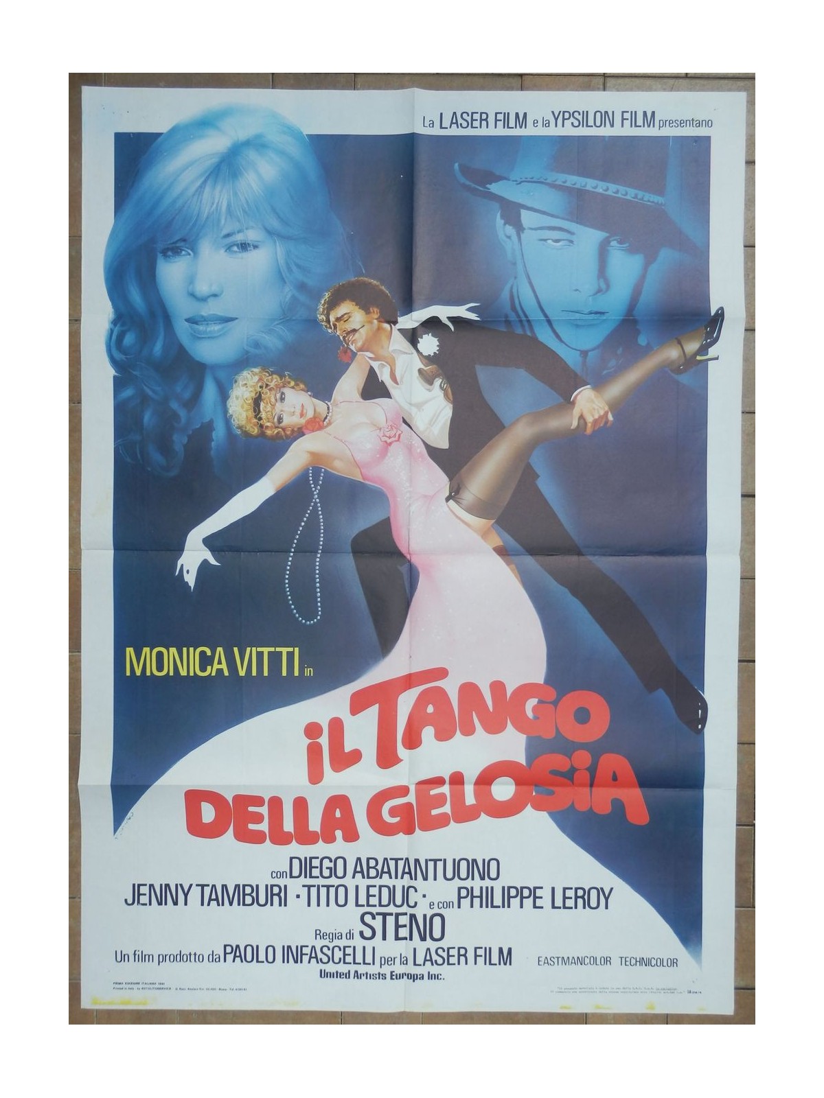 THE TANGO OF JEALOUSY Original Movie Poster 2F