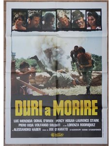 DURI A MORIRE Manifesto cinematografico originale 2F