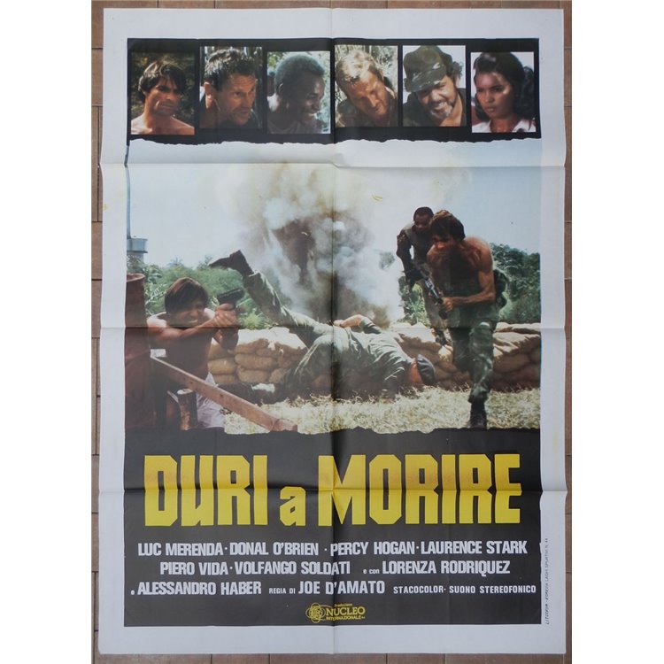DURI A MORIRE Manifesto cinematografico originale 2F