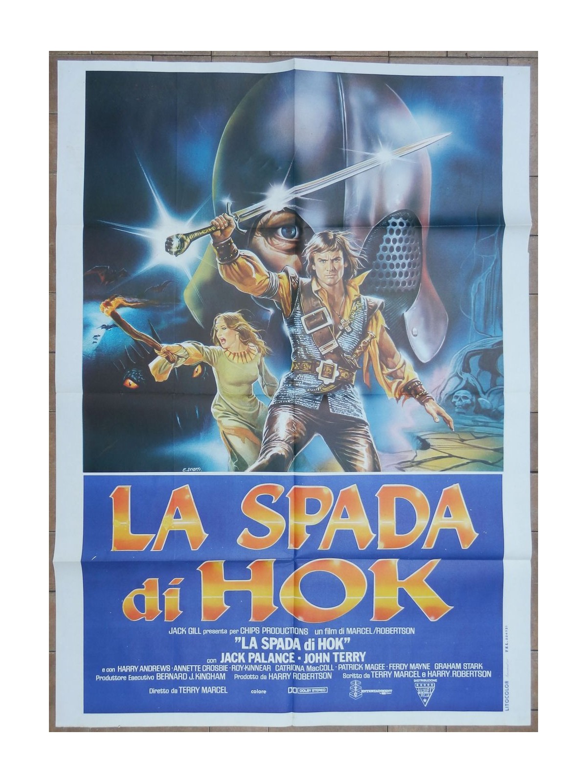 THE SWORD OF HOK Original Movie Poster 2F