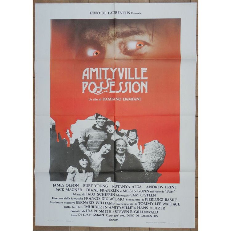 AMITYVILLE POSSESSION Original Movie Poster 2F