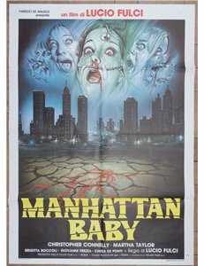 MANHATTAN BABY Manifesto cinematografico originale 2F