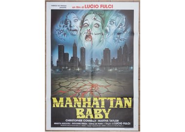 MANHATTAN BABY Manifesto cinematografico originale 2F