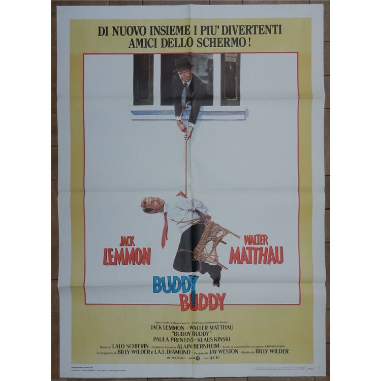 BUDDY BUDDY Manifesto cinematografico originale 2F