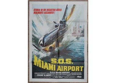 SOS MIAMI AIRPORT Original Movie Poster 2F