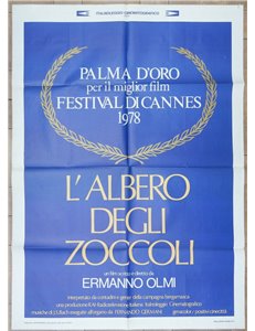 L'ALBERO DEGLI ZOCCOLI Manifesto cinematografico originale 2F
