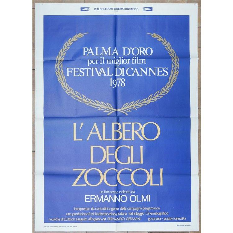 THE TREE OF CLOGS Original Movie Poster 2F