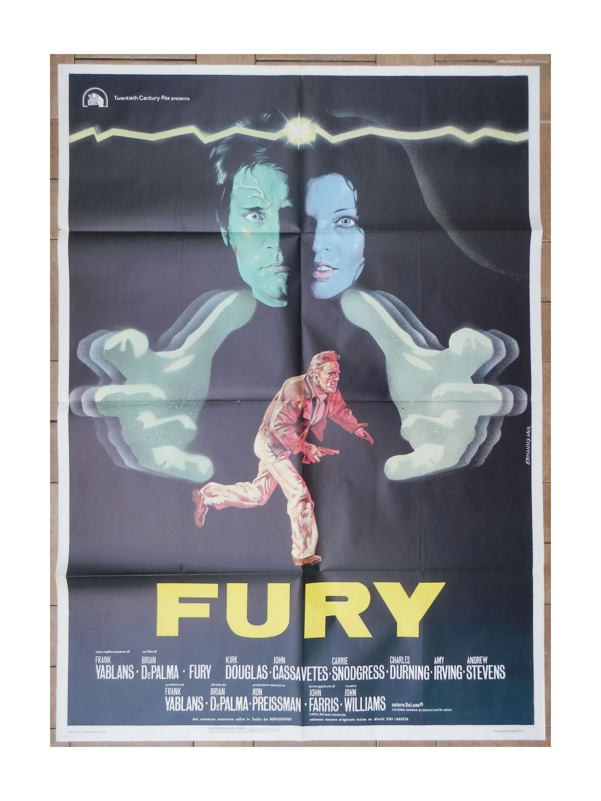 FURY Original Movie Poster 2F a