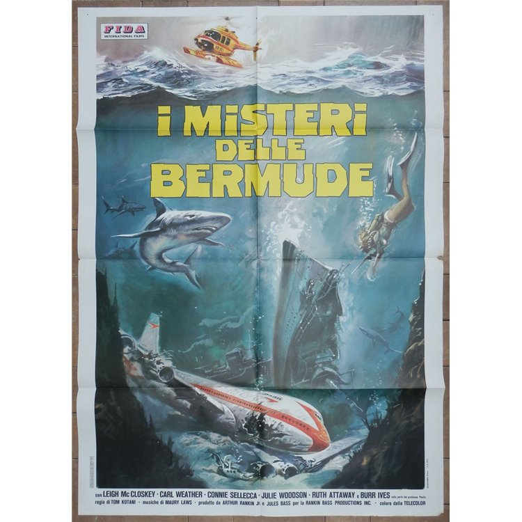 THE BERMUDA MYSTERIES Original Movie Poster 2F