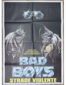 BAD BOYS Manifesto cinematografico originale 2F