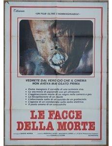 LE FACCE DELLA MORTE Manifesto cinematografico originale 2F