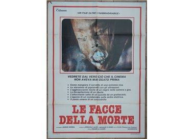 THE FACES OF DEATH Original Movie Poster 2F