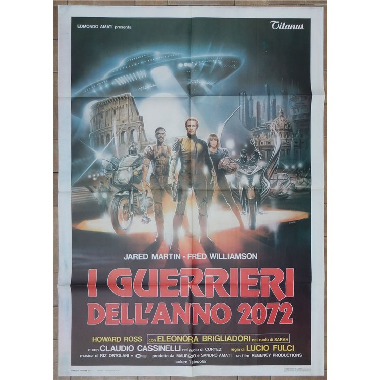 THE WARRIORS OF THE YEAR 2072 Original Movie Poster 2F
