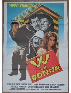 W LE DONNE Manifesto cinematografico originale 2F