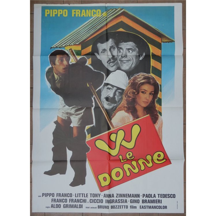 W LE DONNE Manifesto cinematografico originale 2F