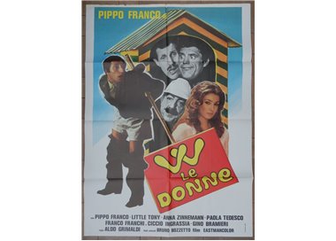 W LE DONNE Manifesto cinematografico originale 2F