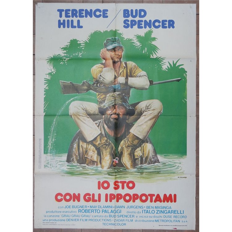 I'm for the Hippos Original Movie Poster 2F