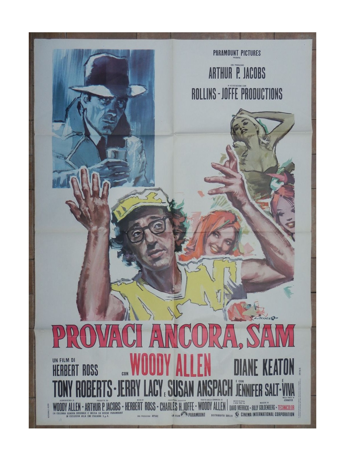 TRY IT AGAIN SAM Original Movie Poster 2F